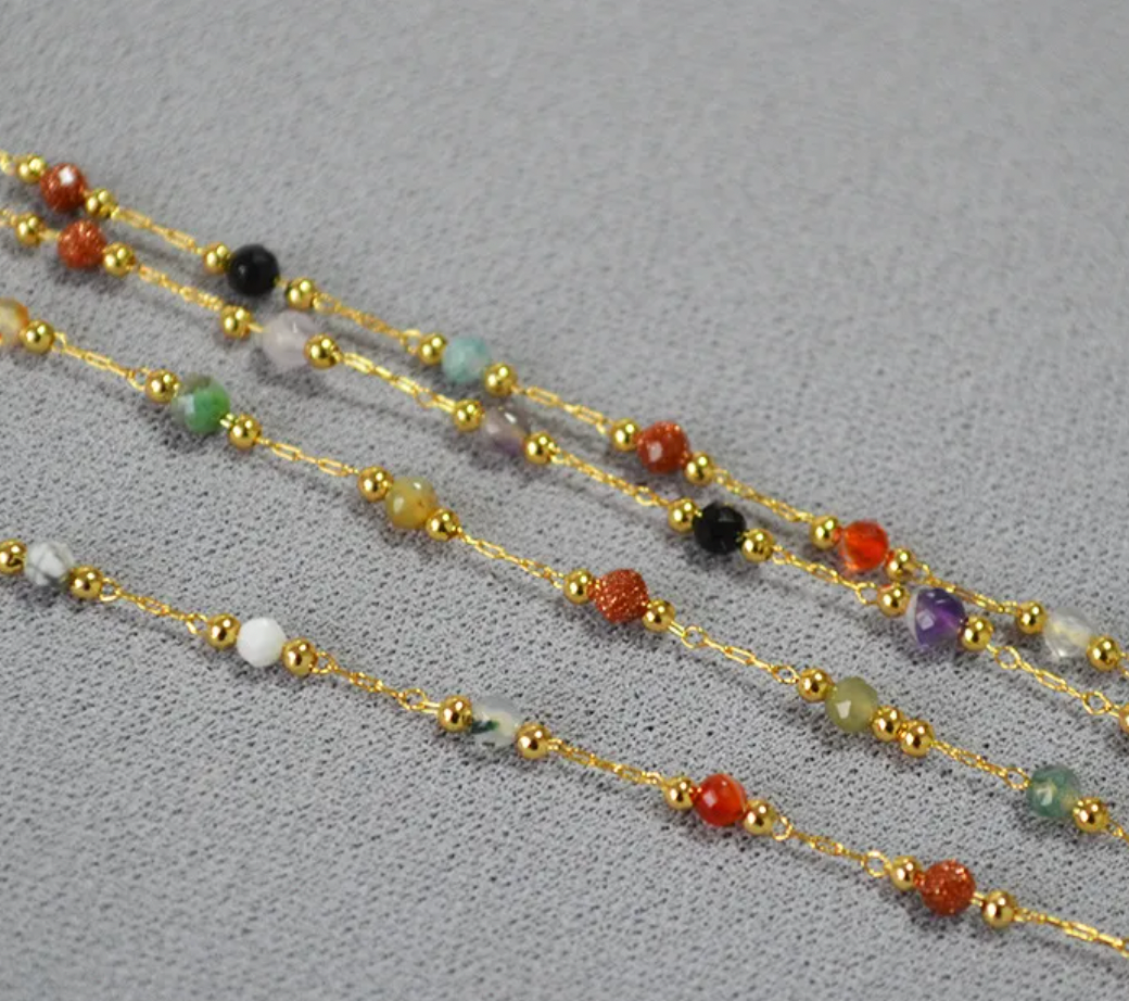 Gypsy Gemstone Necklace